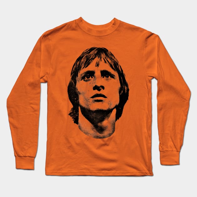 Johan Cruyff Long Sleeve T-Shirt by DankFutura